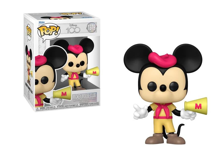 Disney 100 Mickey Mouse Club Funko Pop