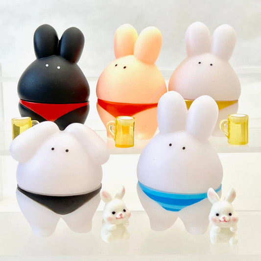 Sumo Rabbit Figurine Capsule