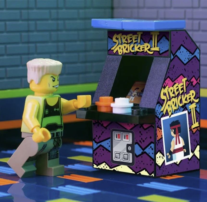 Street Bricker II - Custom LEGO Classic Arcade Machine