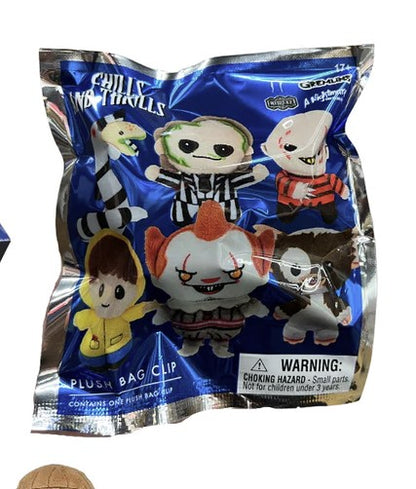 Bag Clip- Thrills And Chills - Plush