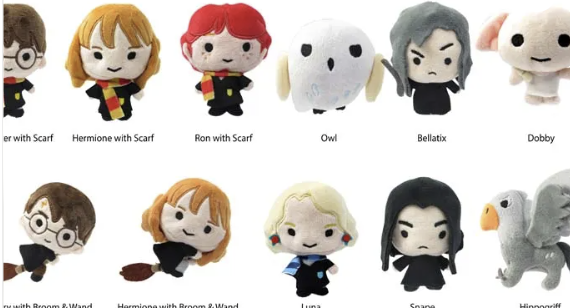 Bag Clip - Harry Potter Plush