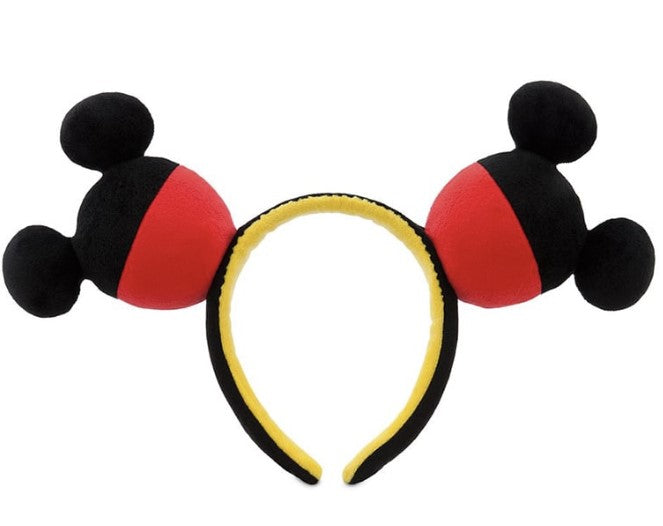 Disney Parks Mickey Mouse Head Pants Shorts Ears Headband New