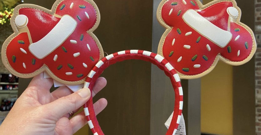 Disney Parks Christmas Sugar Cookie Mickey Mouse Ears