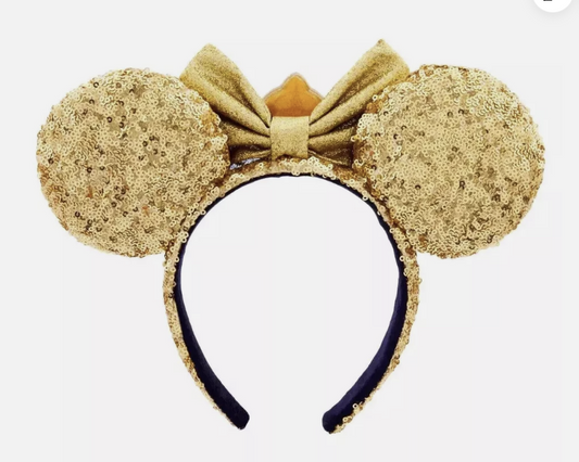 Disney Parks Wish - Sequined Minnie Ear Headband for Adults