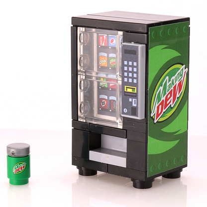 Custom LEGO Making Dew Soda Vending Machine