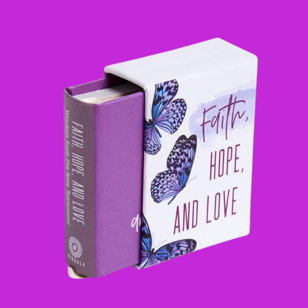 Faith, Hope, and Love - Tiny Book