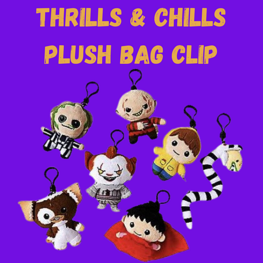 Bag Clip- Thrills And Chills - Plush