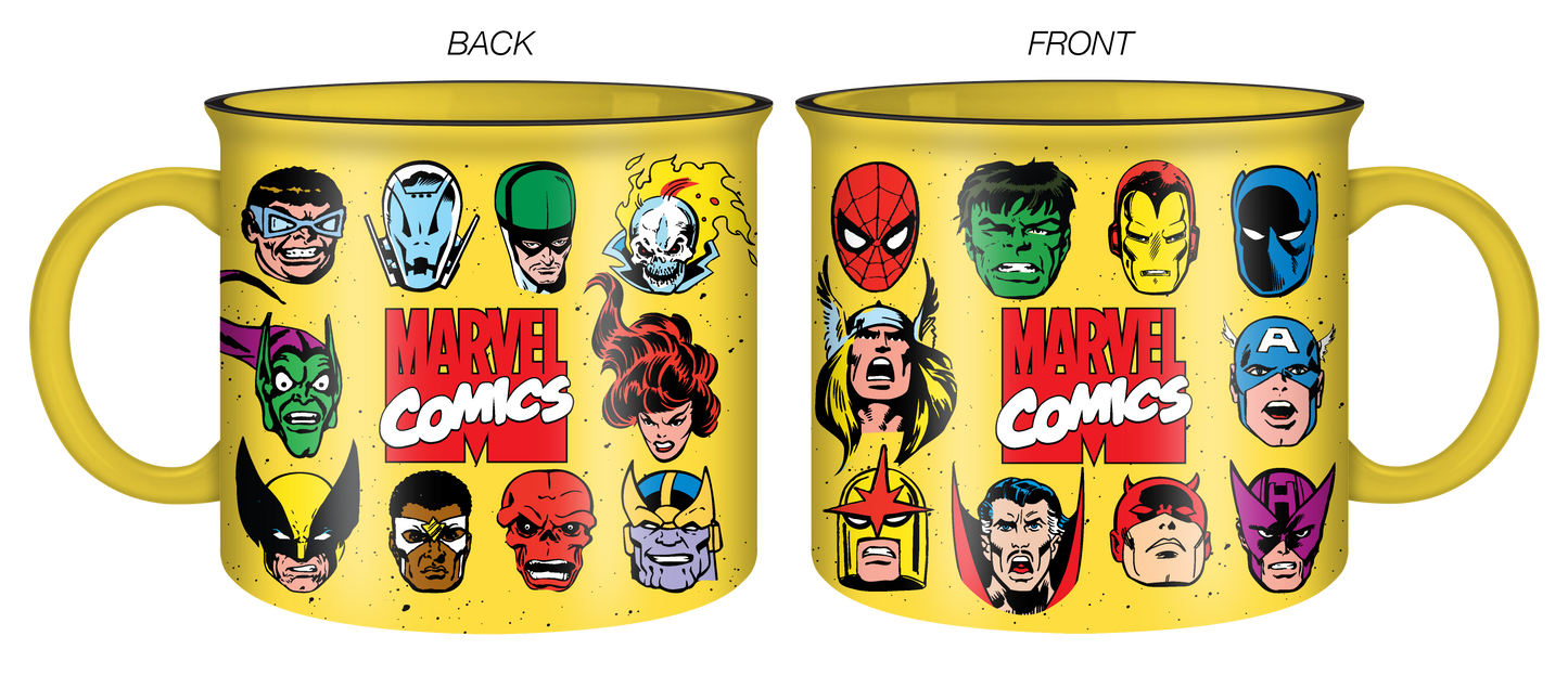 Marvel 20oz Ceramic Camper Mug