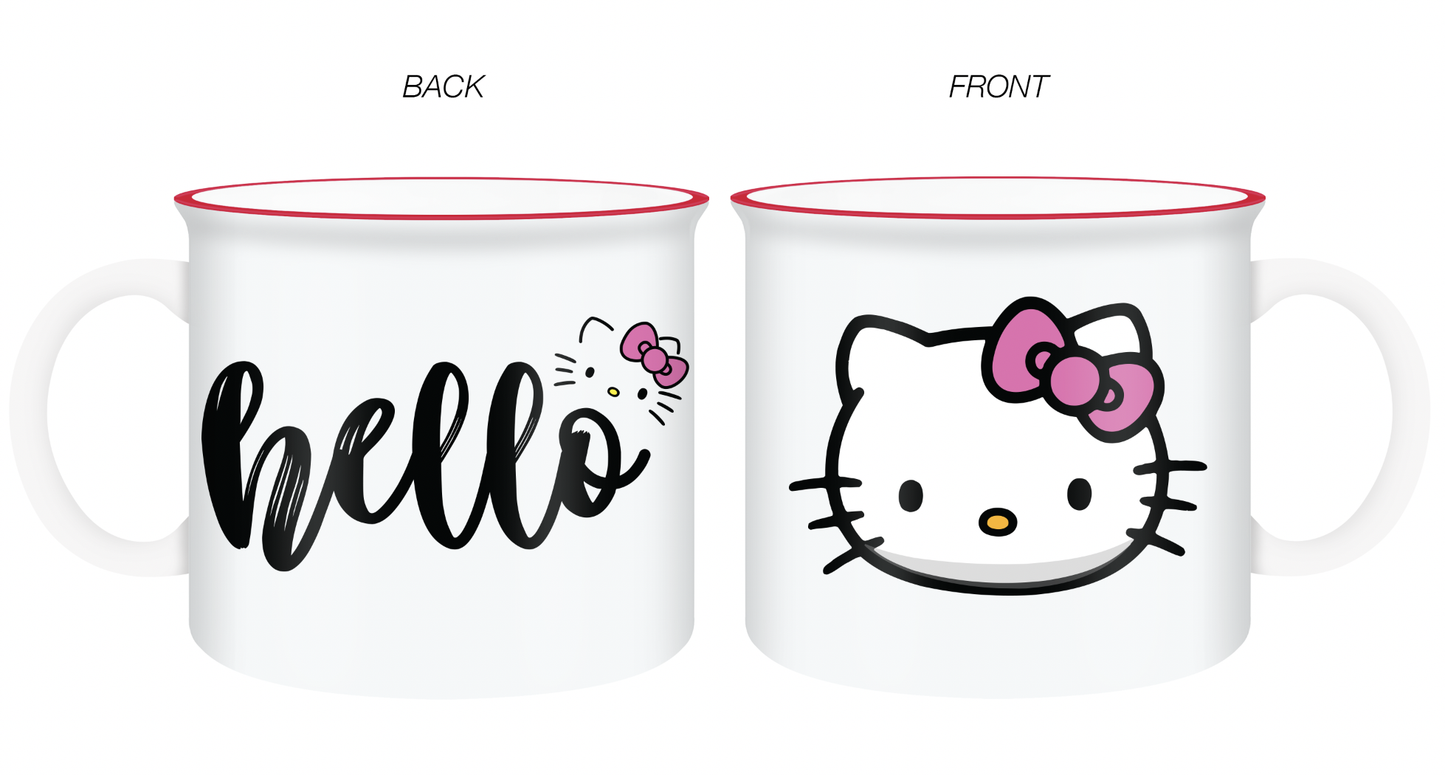 Hello Kitty - Hello20oz Ceramic Camper Mug