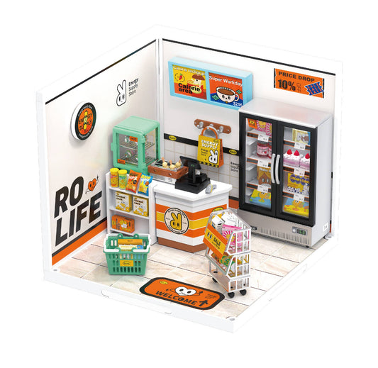 Rolife DIY miniature house DW002 ENERGY-SUPPLY STORE