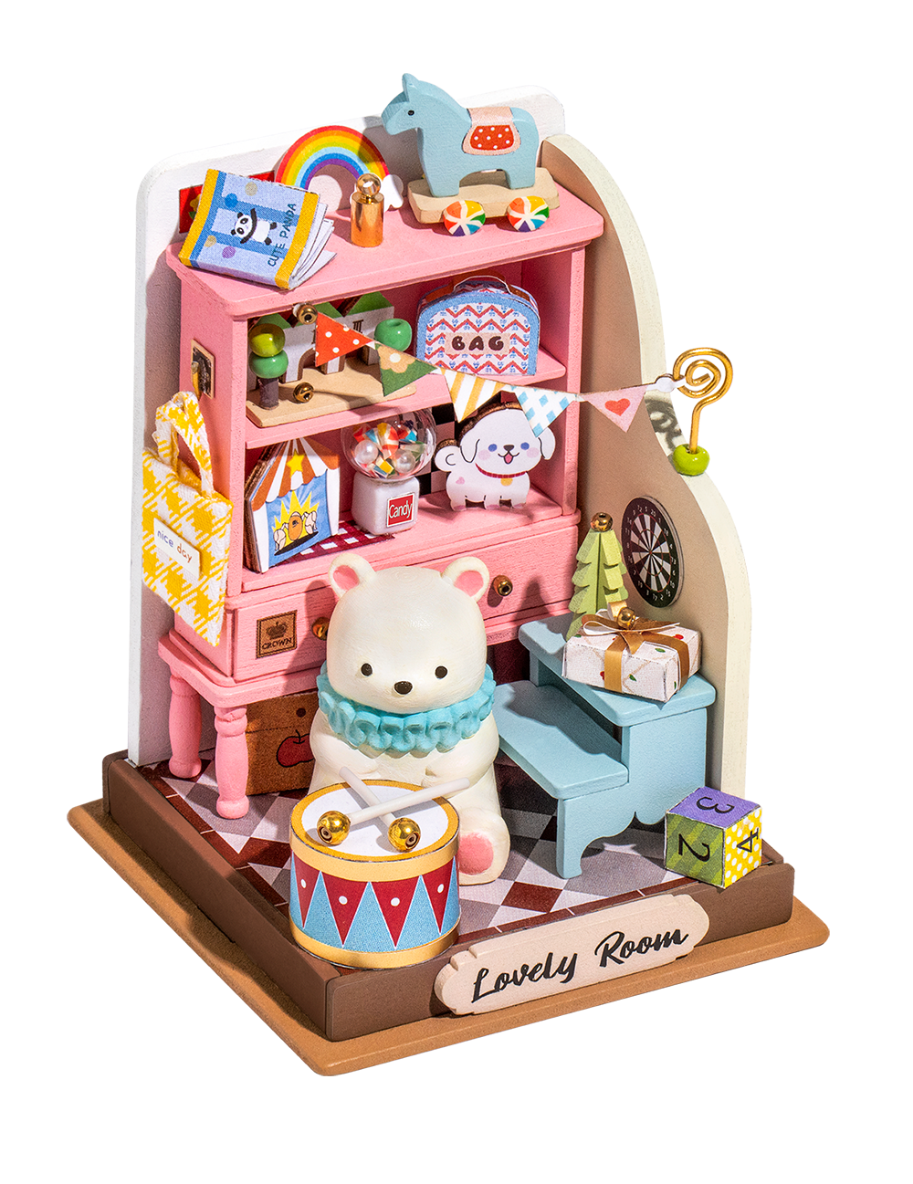 Rolife DIY Kit Mini 3D House Childhood Toy House DS027