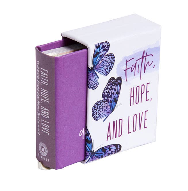 Faith, Hope, and Love - Tiny Book